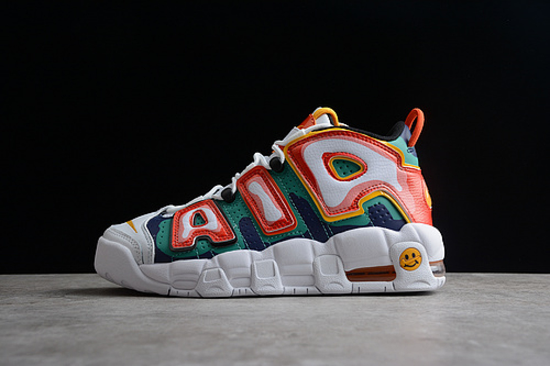 Nike [DD9282-100]-[AIR MORE UPTEMPO OG WHITE/UNIVERSITY GOLD/GREEN]-[WOMAN:36-39]-[MAN:40-45], photo 1