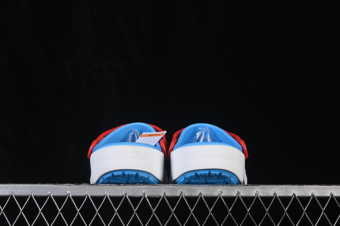 Crocs [CASUAL SLIP-ON SHOES BLUE/RED/BLUE]-[WOMAN:36-39]-[MAN:40-46] - Image 8