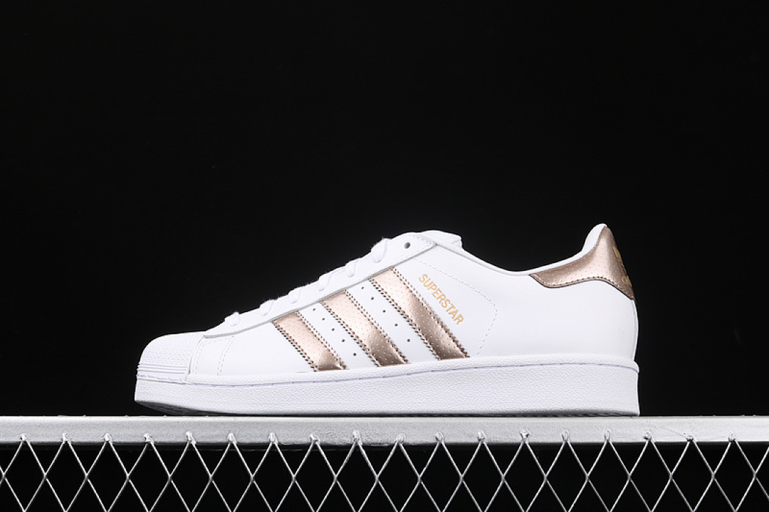 Adidas SUPERSTAR WHITE/WHITE/ROSE GOLD · BB1428, photo 1