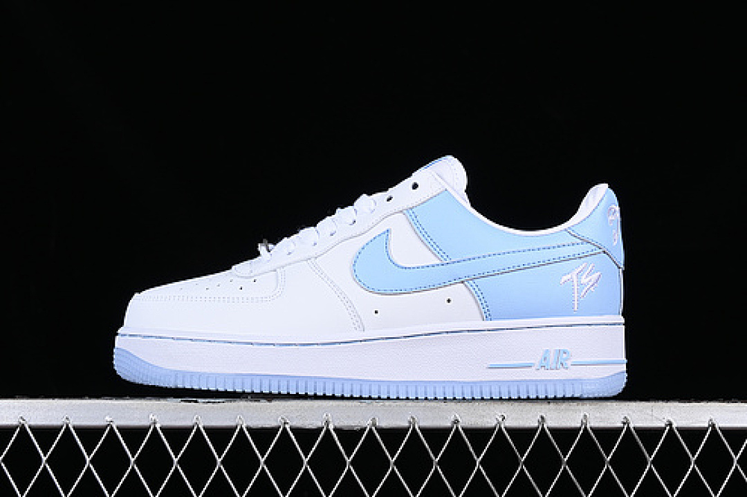 Nike [FJ5755-100]-[AIR FORCE 1 07 LOW WHITE/BLUE]-[WOMAN:36-39]-[MAN:40-45], photo 1
