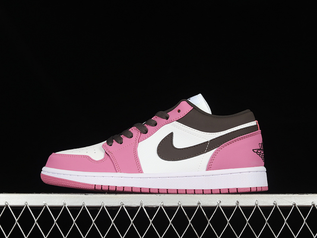 Jordan AIR Jordan 1 LOW WHITE/BLACK/PINK · DC1767-160, photo 1
