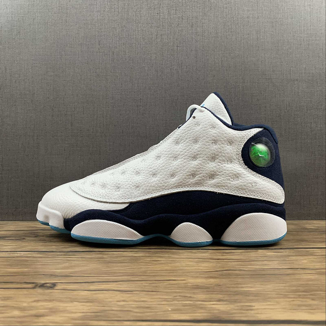 Jordan [414571-144]-[AIR JORDAN 13 RETRO WHITE/OBSIDIAN/DARK POWDER BLUE]-[MAN:40-47.5], photo 1