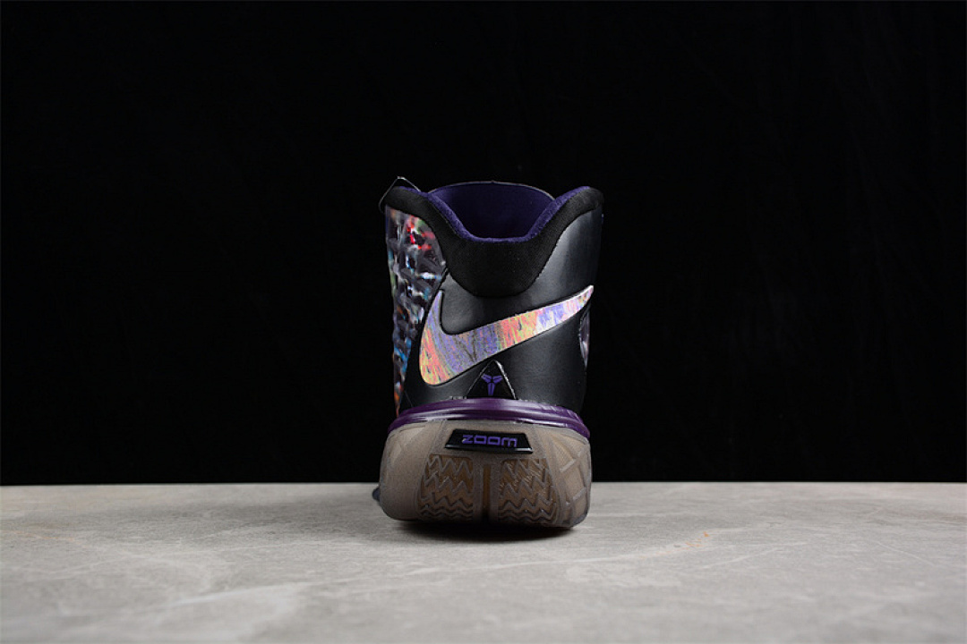 Nike [640551-005]-[ZOOM KOBE 3 BLACK/MULTI-COLOR-IMPERIAL PURPLE-KUMQUAT]-[MAN:40-46] - Image 11