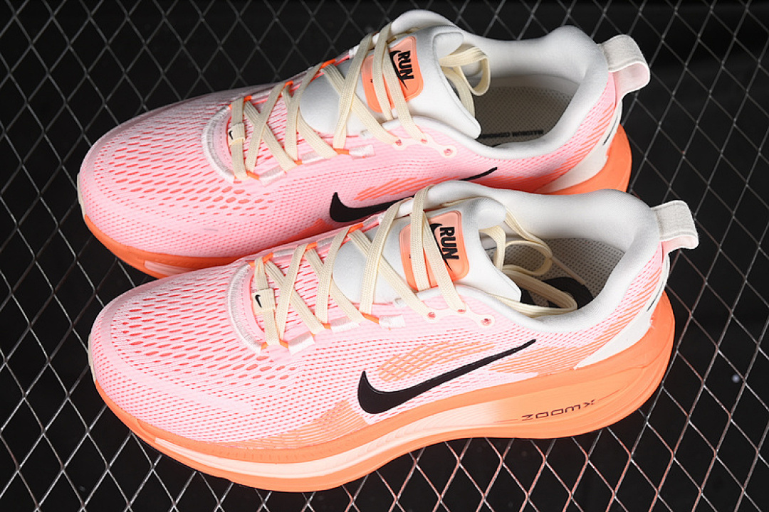 Nike [HM6804-800]-[AIR ZOOM VOMERO 18 WHITE/BLACK/ORANGE]-[WOMAN:35.5-39]-[MAN:40-45] - Image 11