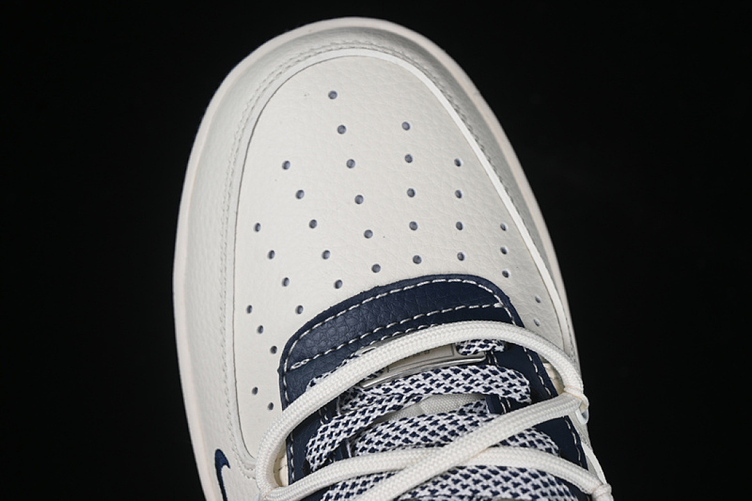 Nike [SJ1198-107]-[AIR FORCE 1 07 LOW OFF WHITE/BLUE]-[WOMAN:36-39]-[MAN:40-45] - Image 10