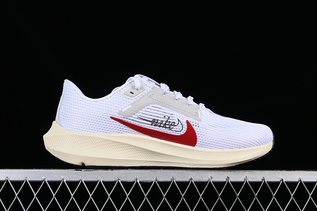 Nike [FB7703-100]-[AIR ZOOM PEGASUS 40 WHITE/RED/GREY]-[WOMAN:36-40] - Image 15