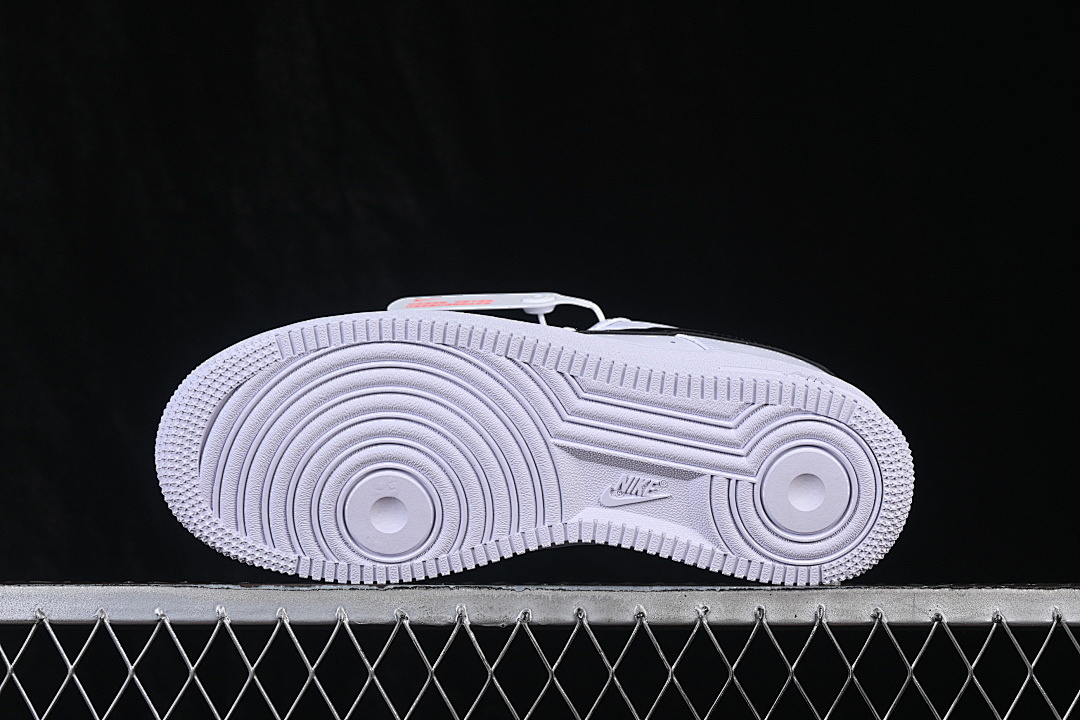 Nike [HF2898-101]-[AIR FORCE 1'07 LOW CASUAL SNEAKERS BLACK/WHITE]-[WOMAN:36-39]-[MAN:40-45] - Image 14