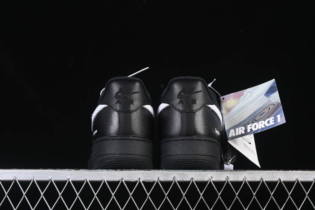 Nike [CU9225-002]-[AIR FORCE 1 LOW BLACK/WHITE/BLACK]-[WOMAN:36-39]-[MAN:40-45] - Image 14