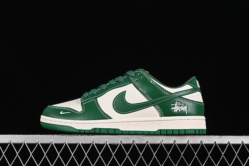 Nike SB DUNK LOW WHITE/GREEN · BB9898-005, photo 1