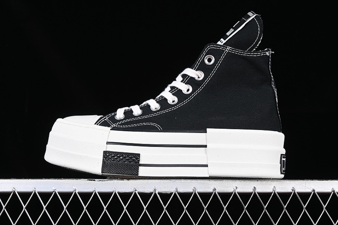 Converse [A04954C]-[CONVERSE X RICK OWENS WHITE/BLACK]-[WOMAN:35-39]-[MAN:40-44], photo 1