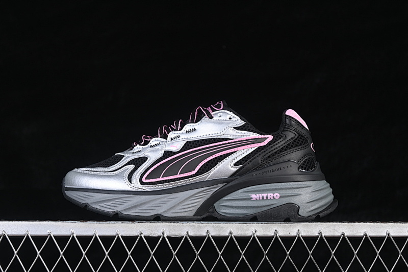 ANTI SLIP CASUAL RUNNING SHOES BLACK/SILVER/PINK/GREY · 406203-13, photo 1
