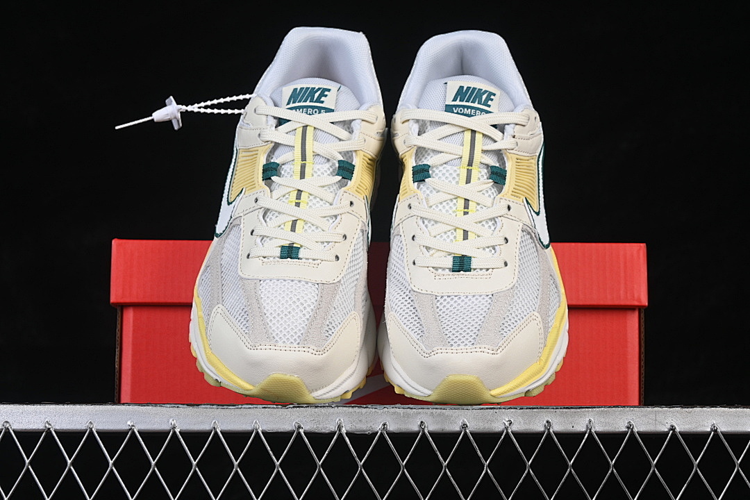 Nike [FN8361-100]-[ZOOM VOMERO 5 RETRO CASUAL SHOES YELLOW/GREEN/WHITE]-[WOMAN:36-39]-[MAN:40-45] - Image 12