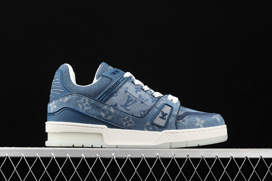 Louis Vuitton [L*V 2021SS SHOES BLUE DENIM/BLUE DENIM/WHITE]-[MAN:38-45] - Image 17