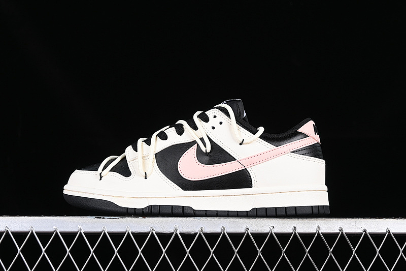 Nike DUNK LOW SB WHITE/BLACK/PINK · FD1232-001, photo 1
