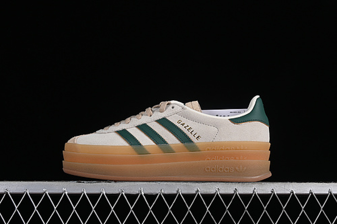 Unbranded [ID7056]-[ORIGINALS GAZELLE BOLD CREAM WHITE/COLLEGIATE GREEN/MAGIC BEIGE]-[UNISEX:35-45], photo 1