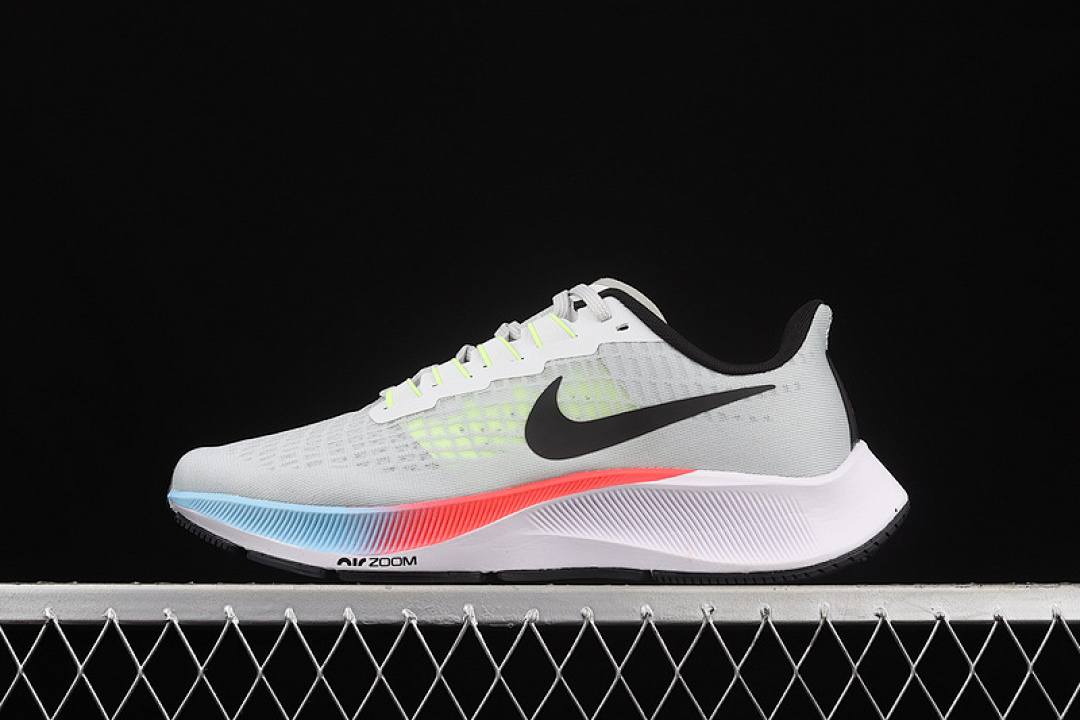 Nike Nike AIR ZOOM PEGASUS 37 PURE PLATINUM/LASER CRIMSON/PSYCHIC BLUE/BLACK · CZ9308-001, photo 1