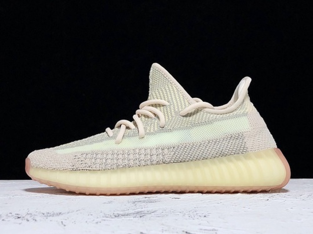 Adidas [FW5318]-[OG YEEZY BOOST 350 V2 CITRIN/CITRIN/CITRIN REFLECTIVE]-[UNISEX:36-47], photo 1