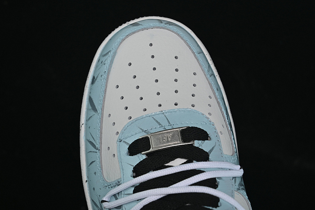 Nike [CW1888-006]-[AIR FORCE 1 07 LOW STARRY SKY TRAJECTORY WHITE/GREY/BLUE]-[UNISEX:36-45] - Image 11