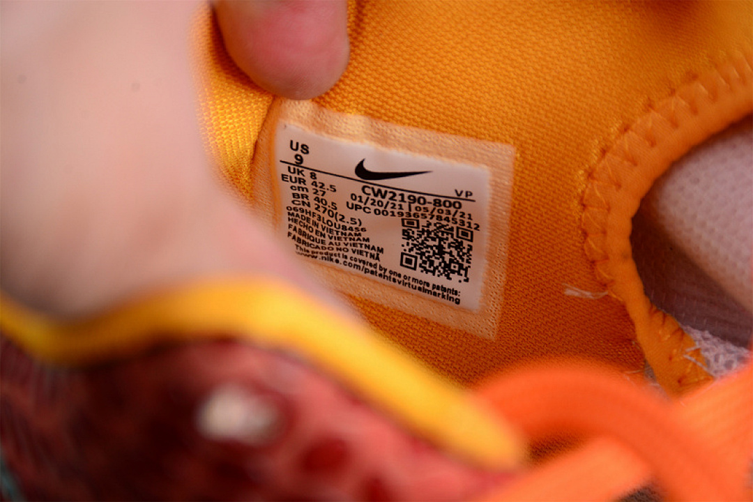 Nike [CW2190-800]-[ZOOM KOBE 6 PROTRO ORANGE PEEL/BLACK/CANNON]-[MAN:40-46] - Image 3