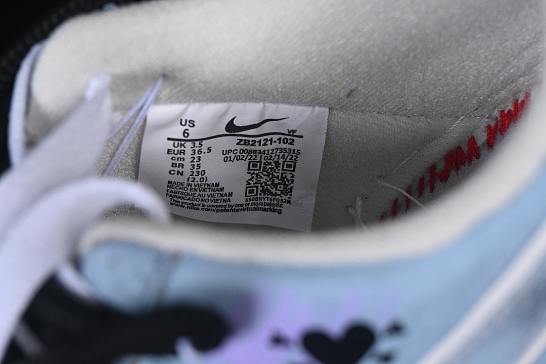 Nike [ZB2121-120]-[AIR FORCE 1 07 LOW BLUE/PURPLE/GREY]-[WOMAN:36-39]-[MAN:40-45] - Image 6