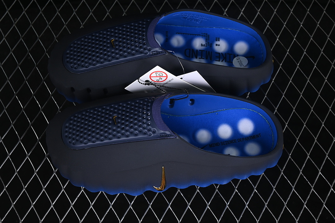 Unbranded [HQ4307-400]-[NEUROSCIENCE FOOT MASSAGE SLIPPERS DARK BLUE/BLACK]-[WOMAN:36-38.5]-[MAN:40-49.5] - Image 8
