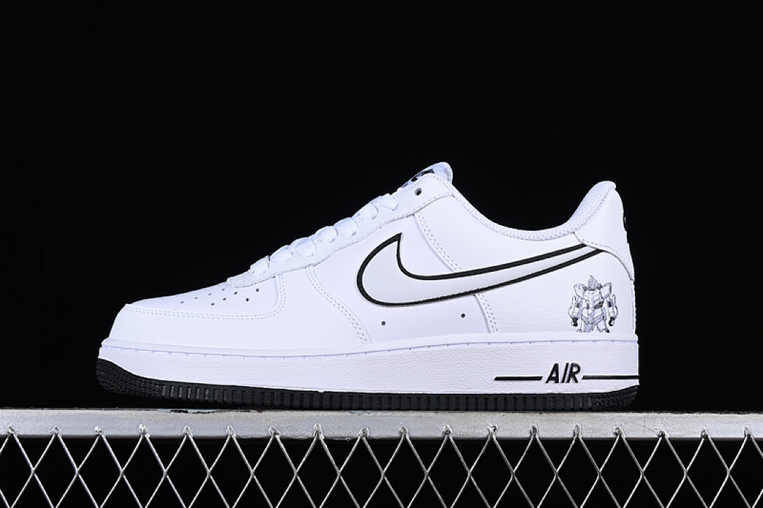 Nike [KK1256-657]-[AIR FORCE 1 07 BLACK/WHITE]-[WOMAN:36-39]-[MAN:40-45], photo 1