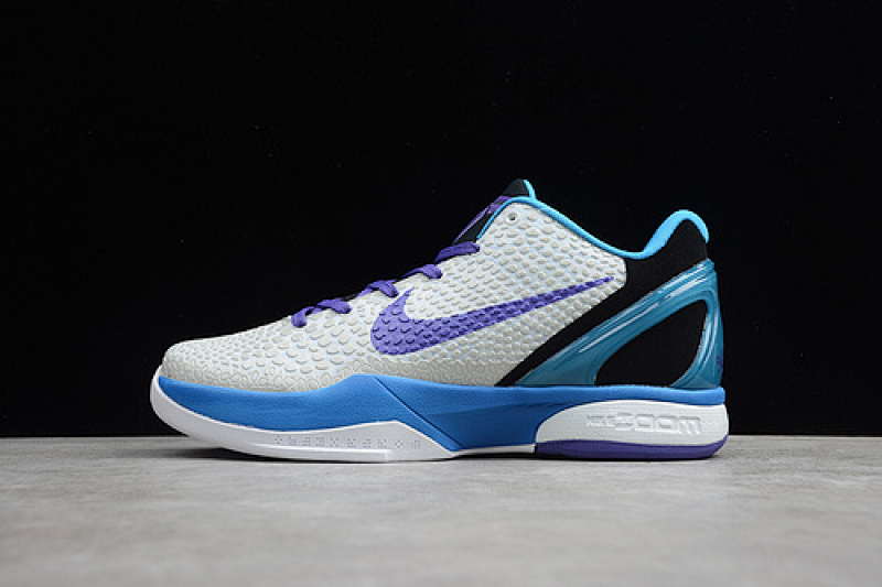 Nike Nike ZOOM KOBE 6 WHITE/BLUE-PURPLE · CW2190-102, photo 1