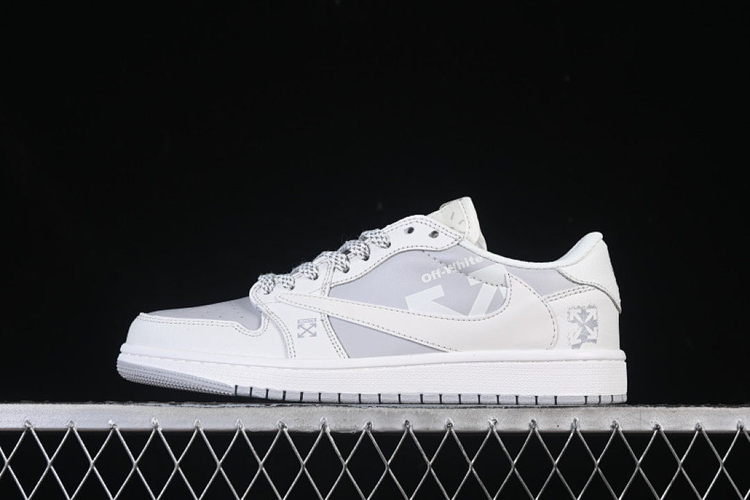 Jordan [DZ5899-009]-[TRAVIS SCOTT X FRAGMENT DESIGN AIR JORDAN 1 LOW OG SP WHITE/GREY]-[36-45], photo 1