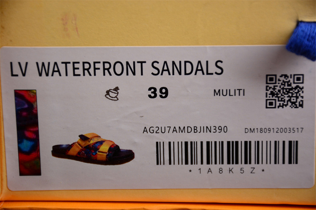 Louis Vuitton [L*V COMFORTABLE CASUAL COOL SLIPPERS BLACK/GOLD]-[MAN:38-45] - Image 4