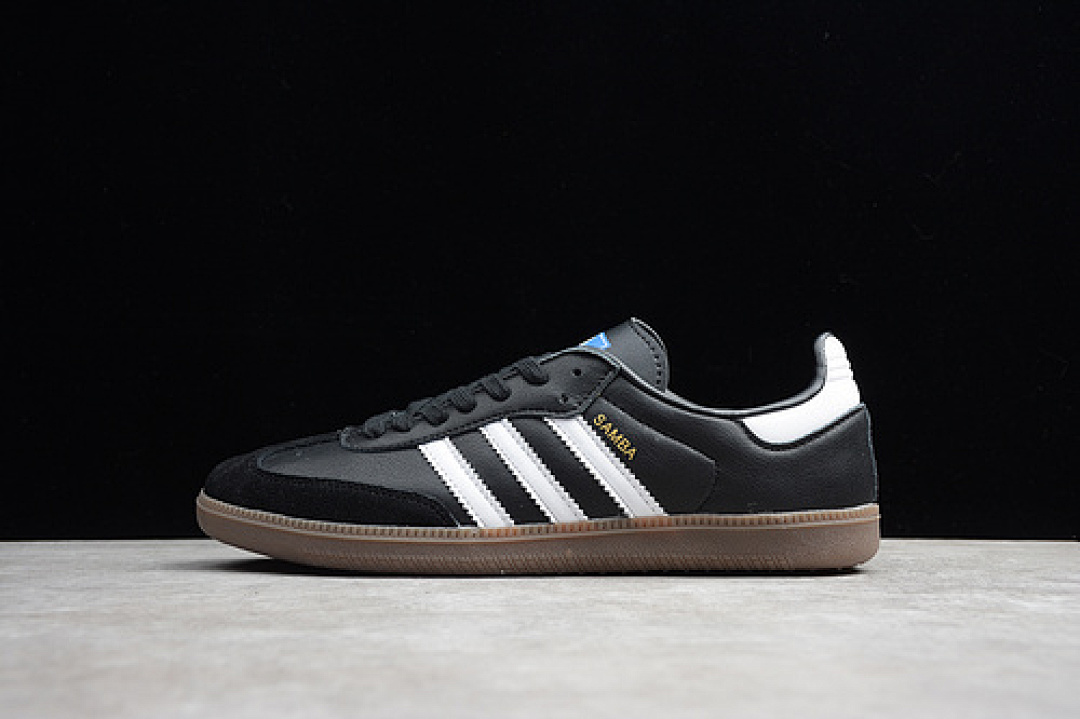 Adidas [B75807]-[SAMBA OG SHOES CORE BLACK/CLOUD WHITE/GUM]-[WOMAN:36-39]-[MAN:40-45], photo 1