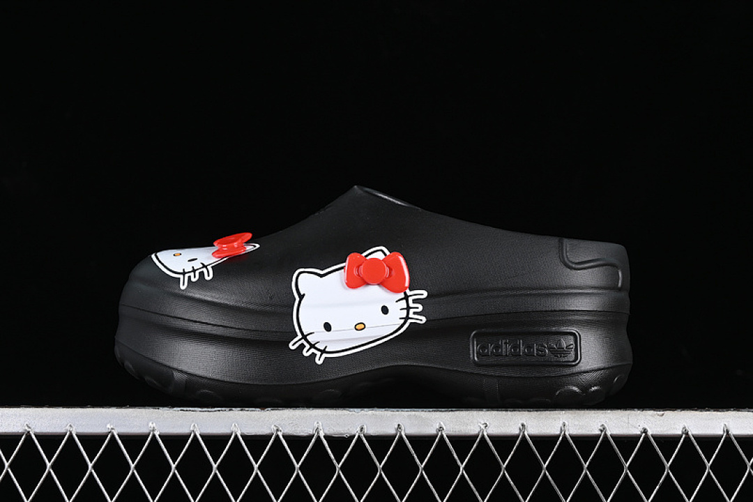 Adidas [IH0280]-[ADIFOM STAN SMITH PLATFORM MULE BLACK/WHITE/RED]-[WOMAN:35-39]-[MAN:40-44] - Image 2