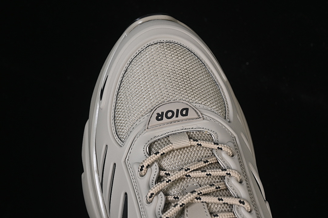 Dior [LEISURE SPORTS SHOES BEIGE/BLACK/BEIGE]-[WOMAN:39]-[MAN:40-45] - Image 10
