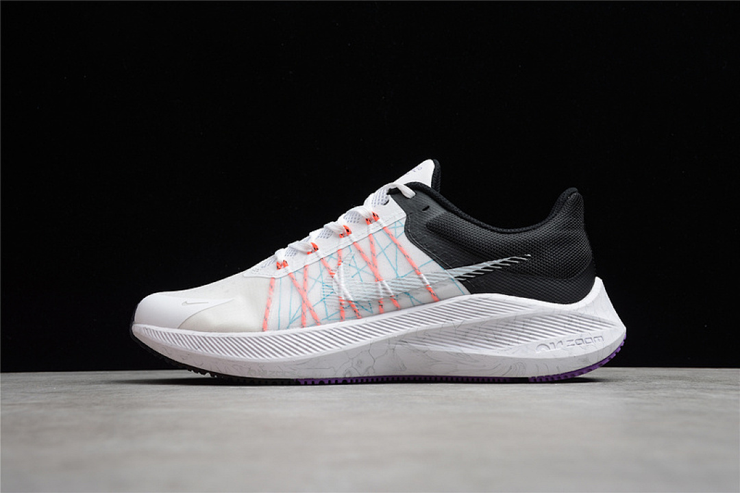 AIR WINFLO 8 WHITE/BLACK/FLASH CRIMSON/METALLIC SILVER · CW3419-101, photo 1