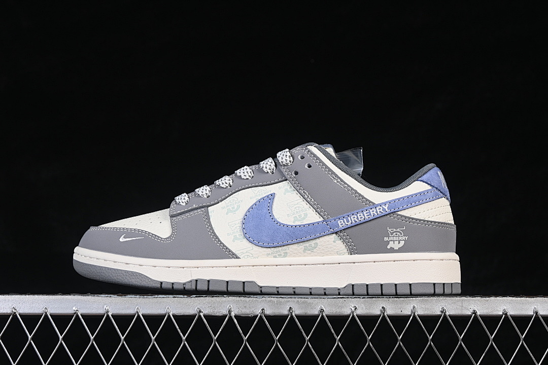 Nike SB DUNK LOW WHITE/GREY/BLUE · JP1628-035, photo 1