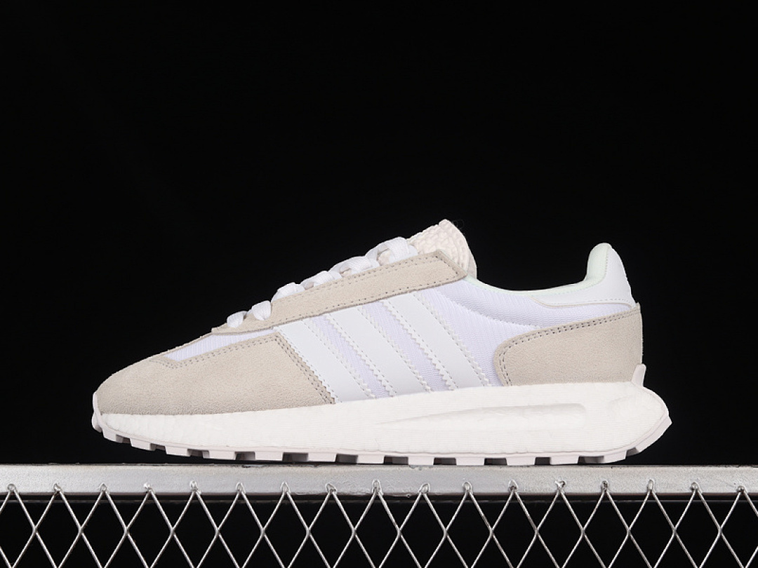 Unbranded [GW0562]-[RETROPY E5 SHOES CRYSTAL WHITE/LIGHT GREY/CRYSTAL WHITE]-[WOMAN:36-39]-[MAN:40-45], photo 1