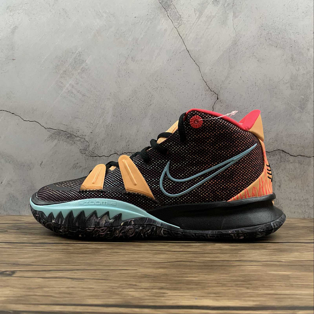 Unbranded [DC0589-002]-[KYRIE 7 EP SOUNDWAVE BLACK/MELON TINT/GLACIER ICE]-[MAN:39-46], photo 1