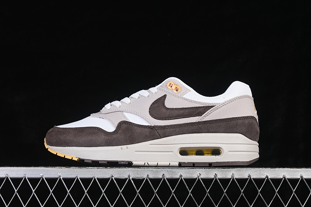 Unbranded [IB6390-001]-[AIR MAX 1 RETRO RUNNING SHOES COFFEE/GREY/WHITE]-[WOMAN:36-39]-[MAN:40-47.5], photo 1