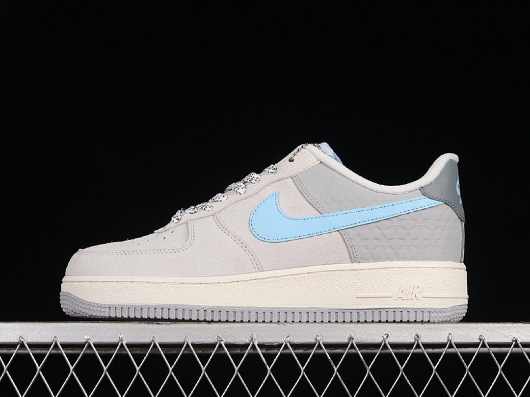 Nike [DQ0790-001]-[AIR FORCE 1 LOW SNOWFLAKE PURE PLATINUM/WOLF GREY/COOL GREY/COPA]-[UNISEX:36-45], photo 1
