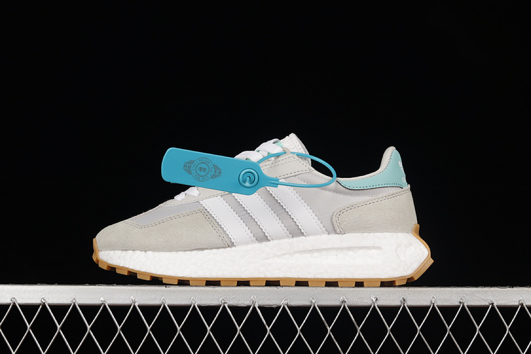Unbranded [GW8258]-[RETROPY E5 SHOES GREY ONE/CLOUD WHITE/PULSE MINT]-[WOMAN:36-40], photo 1