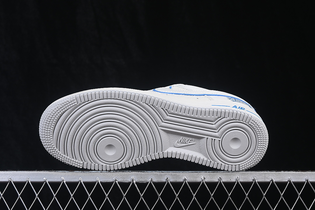 Nike [FJ4146-103]-[AIR FORCE 1 07 LOW CASUAL SNEAKERS DARK BLUE/WHITE]-[WOMAN:36-39]-[MAN:40-45] - Image 14