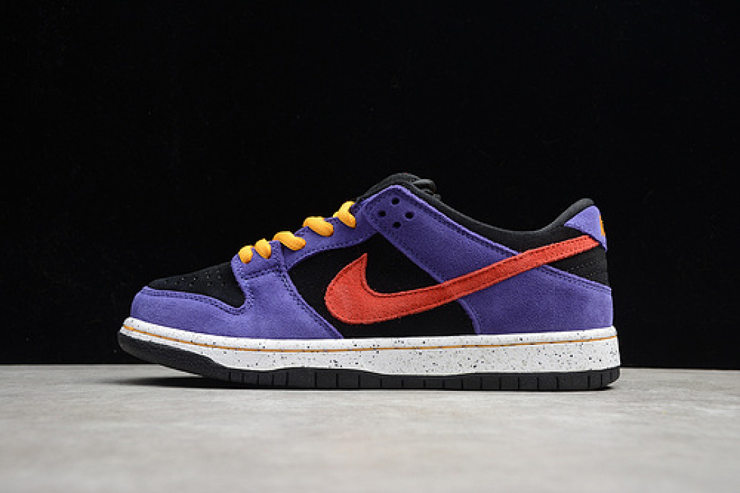 Purple [BQ6817-008]-[SB DUNK LOW PRO ACG BLACK/SUNBURST-VARSITY PURPLE]-[UNISEX:36-45], photo 1