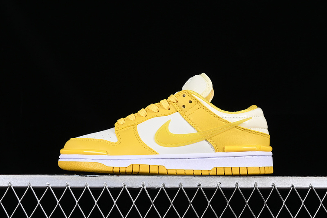 Nike DUNK LOW TWIST COCONUT MILK/WHITE/VIVID SULFUR · DZ2794-100, photo 1