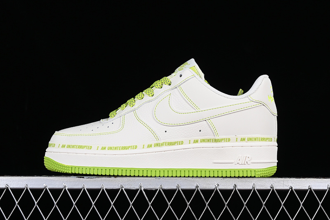 Nike [LJ2322-568]-[UNINTERRUPTED X AIR FORCE 1 07 LOW MORE THAN WHITE/GREEN]-[UNSIEX:36-45], photo 1