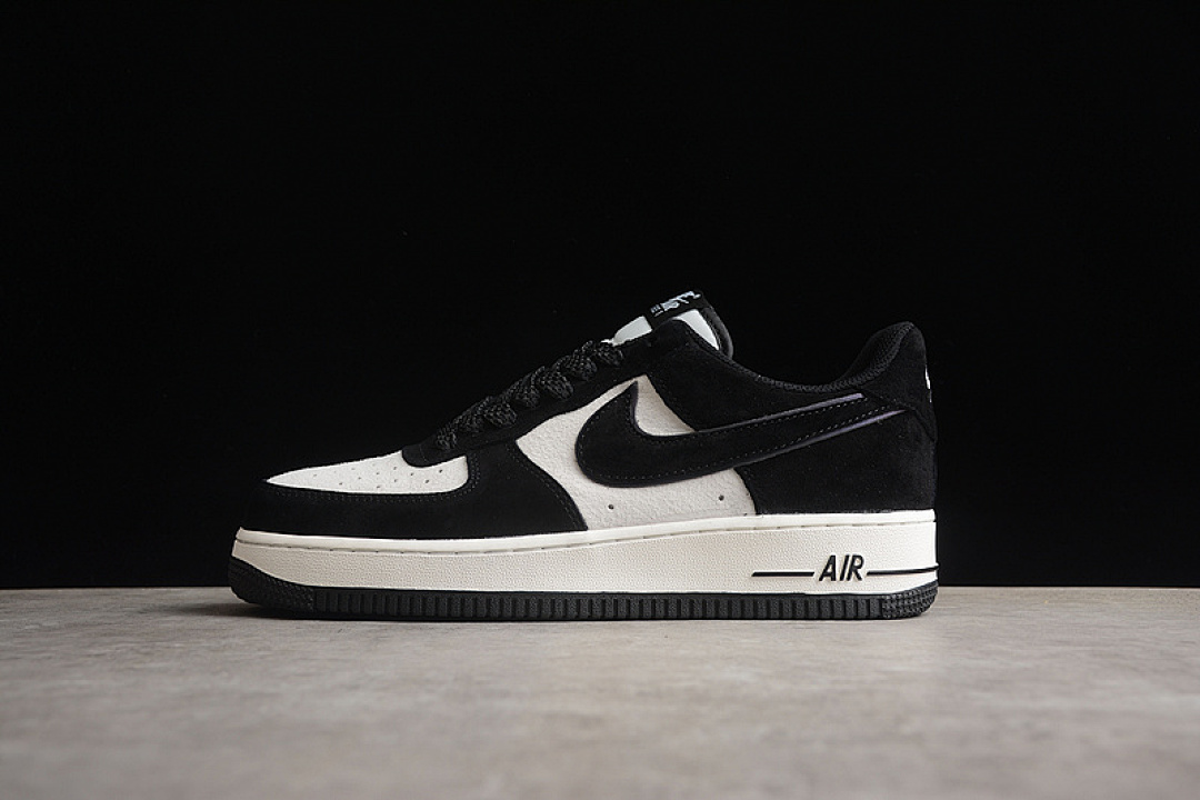 Nike Nike AIR FORCE 1 LOW 07 SU19 BLACK/RICE WHITE/BLACK · MX0820-502, photo 1