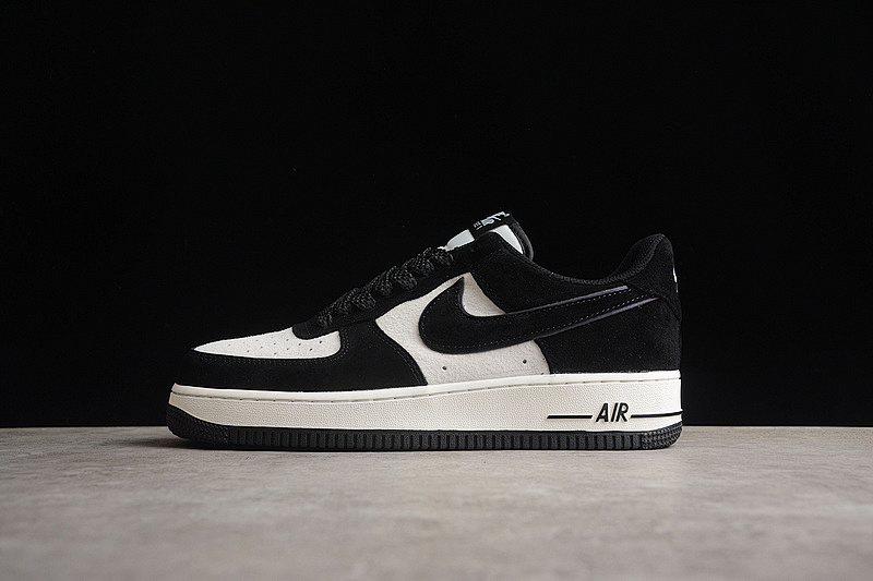 Nike Nike AIR FORCE 1 LOW 07 SU19 BLACK/RICE WHITE/BLACK · MX0820-502, photo 1