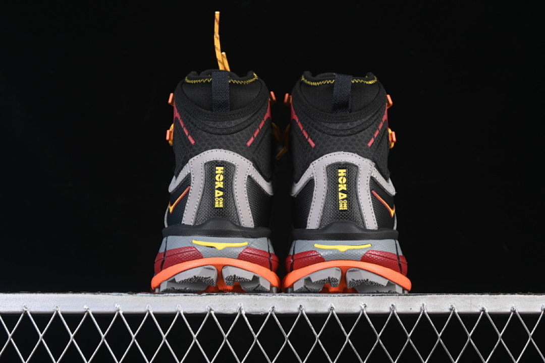 Hoka [1129958]-[ONE ONE TOR ULTRA HI CLIMBING BOOT ORANGE/BLACK/GREY/RED]-[WOMAN:39]-[MAN:40-46] - Image 13