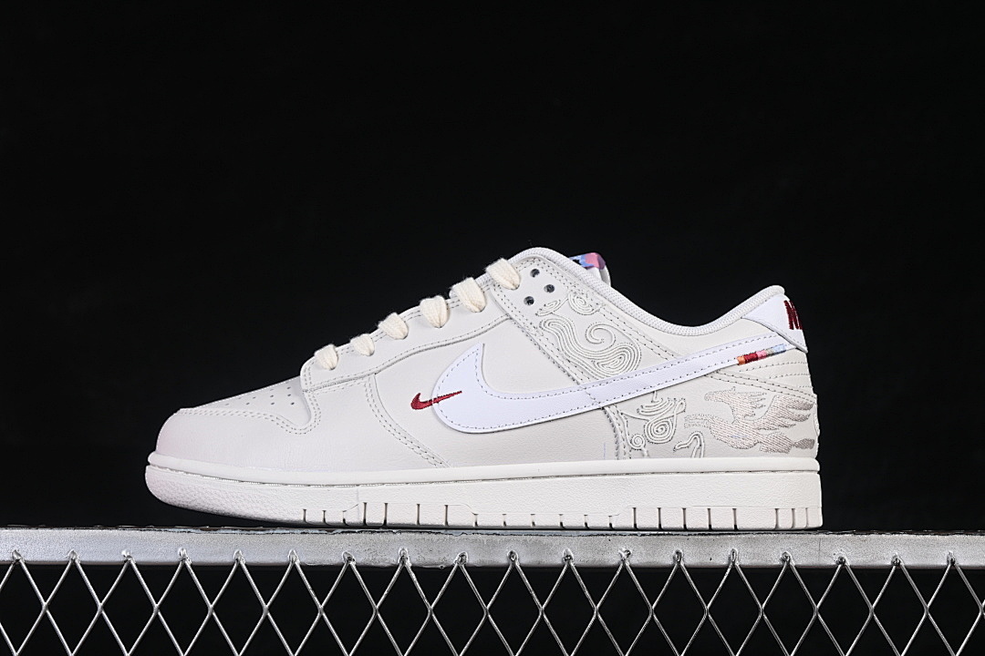 Unbranded [WW1228-174]-[SB DUNK LOW LOW-TOP CASUAL SKATE SHOES WHITE/WHITE]-[MAN:40-46], photo 1