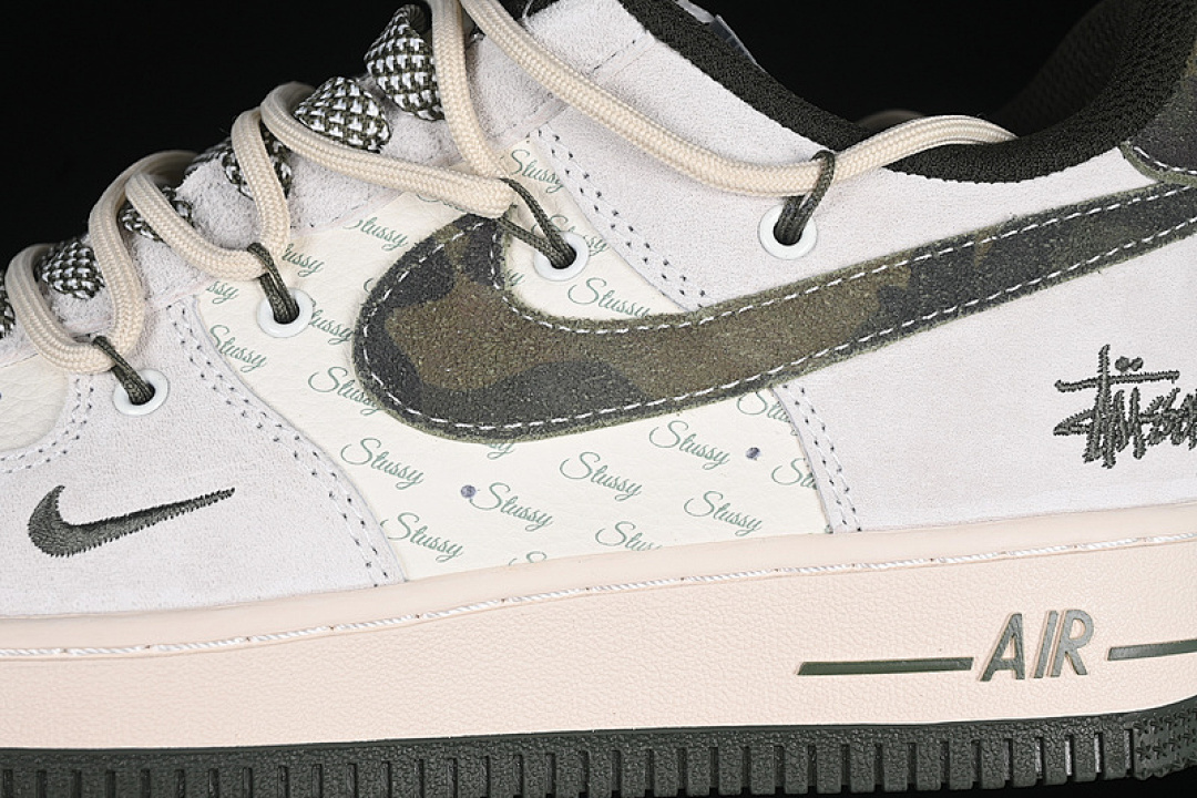 Nike [DM6688-014]-[AIR FORCE 1 07 LOW GREY/GREEN]-[WOMAN:36-39]-[MAN:40-45] - Image 9