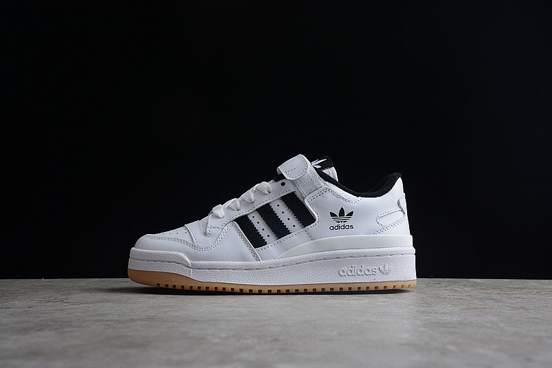 FORUM LOW CHAMPIONS SHOES CLOUD WHITE/BLACK/GUM · G25813, photo 1
