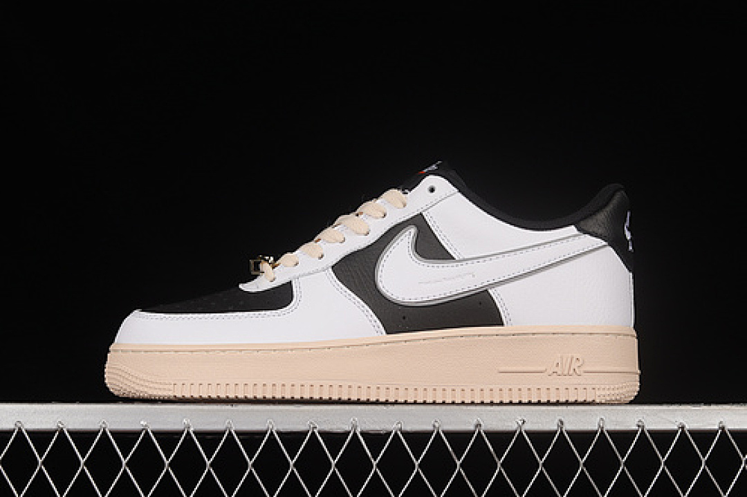 Nike [DJ7015-101]-[AIR FORCE 1 LOW GREY/BLACK/CREAM GUM]-[WOMAN:36-39]-[MAN:40-45], photo 1